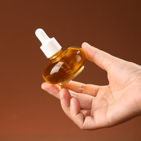 Flacon compte-gouttes en verre vide personnalisé de 30 ml pour parfum, flacon cosmétique en verre pour sérum visage avec boîte, flacon compte-gouttes en verre pour sérum