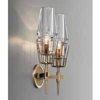 Laiton antique LED applique murale en cuivre plein salon mur arrière chambre lampe de chevet fer couloir lumière fer laiton Antique couleur