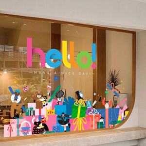 Pegatina de <span class=keywords><strong>Vinilo</strong></span> Transparente Personalizada, Impresa con UV de Doble Cara, Electrostática, Removible, <span class=keywords><strong>para</strong></span> <span class=keywords><strong>Ventanas</strong></span> de Vidrio - Product Image 2