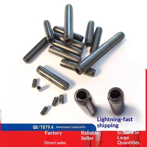 <span class=keywords><strong>Goupille</strong></span> <span class=keywords><strong>spirale</strong></span> cylindrique élastique laminée en acier 65Mn, noirie, norme GB879.4, deux et demi tours, origine CN HEB - Product Image 4