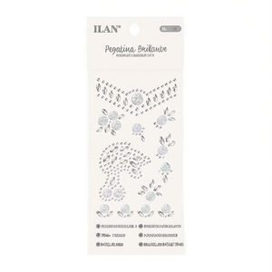 Adesivo con strass 39046 Bianco Brillante - Product Image 1