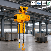 Palans électriques à chaîne certifiés CE, IP55, à vitesse variable, pour levage industriel, directement de l'usine, pour grue industrielle, palan suspendu