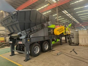 Lốp xe di động loại máy nghiền Con Lăn Đôi Với PLC & Hộp số cho Mỏ Than 300 t/h Công suất đá vôi đá nghiền - Product Image 2