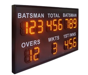 LED Cricket Board <span class=keywords><strong>Table</strong></span> <span class=keywords><strong>Tennis</strong></span> Badminton Scoreboard Digit Outdoor Scoreboard Digit Scoreboard Electronic Score Board - Product Image 1