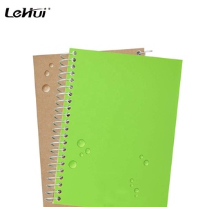 2025 Popular Paquete de 12 100 hojas 1 tema papel universitario rayado <span class=keywords><strong>7</strong></span> "X 5" tamaño personal cuadernos en espiral con colores surtidos - Product Image 3