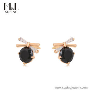 ML62611 XUPING เครื่องประดับมิลลิลิตรร้าน<span class=keywords><strong>ค</strong></span>้ารา<span class=keywords><strong>ค</strong></span>าถูก<span class=keywords><strong>ส</strong></span>าวแฟชั่นเครื่องประดับ18พันสีทองเทียมเพทายน่ารักลูกอมรูปร่างต่างหู<span class=keywords><strong>ส</strong></span>ตั๊ด - Product Image 2