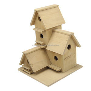 FSC & BSCI ahşap kuş evleri dışında, kuş evi açık havada, Bluebird evi asılı - Product Image 6