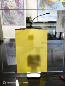 Film <span class=keywords><strong>d</strong></span>écoratif pour fenêtre en <span class=keywords><strong>PVC</strong></span> moderne UDK, épaisseur 0,20 mm, arc-en-ciel coloré, teinté, blocage UV, protection thermique, adhésif statique, couverture de confidentialité, 50 m - Product Image 4