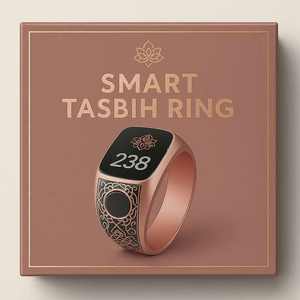 Le produit le plus vendu est la bague commémorative musulmane, compteur de prières, <span class=keywords><strong>application</strong></span> de contrôle, rappel de l'heure, cadeau du Ramadan - Product Image 3