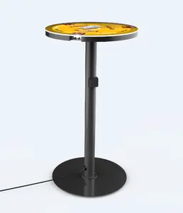 KiDiGi Commercial Charging Station Table for public 12V/55A free charge in locations without power outlet