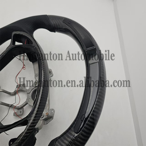 Volante Deportivo de Fibra de Carbono y Cuero Perforado de Alta Calidad para Infiniti G27 G37 - Product Image 3