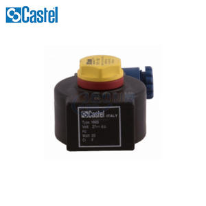 Bobina de Válvula Solenoide Castel HM3 27V DC 20W para Sistemas de Refrigeración - Product Image 1