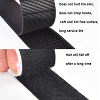 Velcros multi-usages écologiques de 20 mm, personnalisables en noir ou blanc, ruban adhésif à crochets et boucles à forte adhérence, rouleaux en nylon