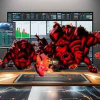 Moniteur de jeu incurvé ultra-large 49 pouces 5K 240Hz HDR écran LCD