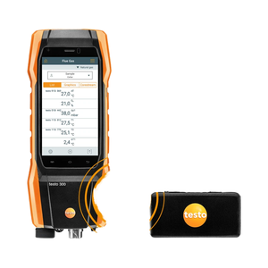 Analisador Digital Portátil de Gases de Combustão Testo 300 para O2 CO 1 CO O2 - Uso Industrial Proteja Seu Ambiente - Product Image 3