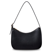 Sac à main hobo de luxe pour femme, imprimés classiques, designer, en cuir PU, mini pochette, mini sac à bandoulière avec fermeture éclair