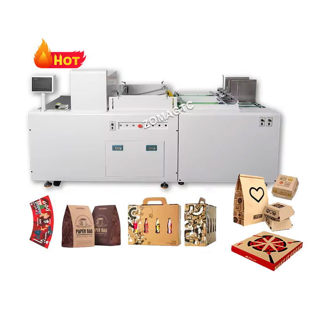 Single Pass UV Paper Cup & Corrugated Cardboard Digital Printer 4-Color One Pass Cup Side Printer