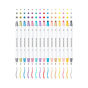 Marqueurs à points pour enfants avec pointe fine et pointe à points, ensemble de stylos surligneurs emballés - Product Image 6
