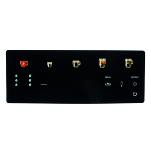 لوحة مفاتيح غشائية ملونة تعمل باللمس مخصصة لماكينة القهوة الإيطالية، مصنوعة من مواد PET/PC - Product Image 1