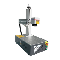 Mini découpeuse laser à fibre 50W 100W JPT MOPA, graveur laser à fibre en acier inoxydable, machine de découpe et de marquage laser à fibre pour bijoux