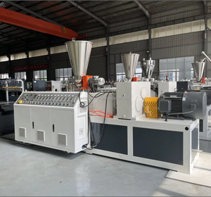 Ligne d'extrusion de profilés de panneaux de porte WPC entièrement automatique, machine de fabrication de panneaux de porte en composite bois-plastique personnalisée - Product Image 2