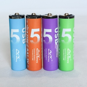 Paquete de Baterías de Iones de Litio AA Recargables por USB Noxing Tipo-C para Aplicaciones Solares y Almacenamiento en Carritos de Golf - Product Image 1