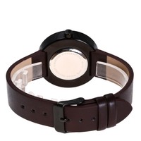 Jam Tangan Kayu Ukiran YUSHI untuk Wanita, 2021 dengan Tali Kulit