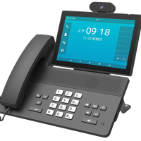 Téléphone IP d'entreprise Yea-link SIP pour caméra, média intelligent, Android, HD, VoIP