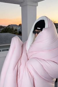 Ultra Soft Cloud-Touch <strong>Comforter</strong> - Knitted Cooling Bedding Quilt - Down Alternative Fill <strong>Bed</strong> <strong>Comforter</strong> - Oeko-Tex Factory - Product Image 2