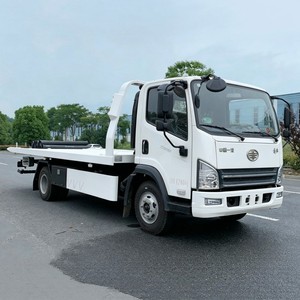 FAW 4x2 <b>Flatbed</b> Wrecker <b>Truck</b> 3 Ton 5 Ton Slidebed Tow <b>Truck</b> RHD LHD for Philippines and South America - Product Image 4
