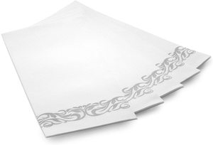 <span class=keywords><strong>Serviette</strong></span> en papier dentelle argentée jetable moderne <span class=keywords><strong>serviette</strong></span> en or rose de haute qualité 30*43CM forme rectangulaire sans poussière pour l'obtention du diplôme de Noël - Product Image 5
