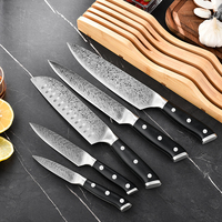 Couteau de chef de haute qualité à motif laser Damas, en acier inoxydable 4Cr13, durable, ambidextre, moderne, extra-affûté, pour la cuisine
