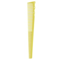 Peigne de coiffure en plastique antistatique à double denture couleur macaron pour la coupe et la séparation des cheveux chez le barbier