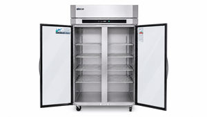 <span class=keywords><strong>Frigorifero</strong></span> Commerciale per Bevande con <span class=keywords><strong>Doppia</strong></span> <span class=keywords><strong>Porta</strong></span> in Vetro 1010L, Raffreddamento ad Aria per Supermercati e Negozi al Dettaglio - Product Image 5