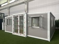 Kit de structure de toit préfabriqué modulaire pour maisons compactes 6m x 3m