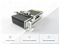 Máquina de Corte Digital CNC de Cama Plana, Totalmente Automática, para Cartón Corrugado de PP, Vinilo, PVC, Acrílico