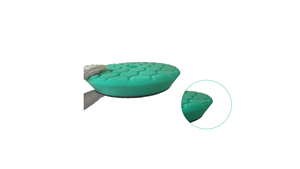 하이 퀄리티 스폰지 연마 패드 6 인치 후크 루프 백킹 자동차 연마기 기계 페인트 보정 버핑 OEM 지원 - Product Image 4