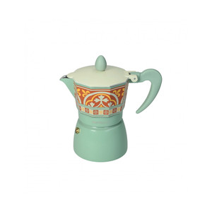 Caffettiera in Alluminio Le Cementine Rosone per 3 Tazze, per Uso su Piano Cottura - Product Image 1