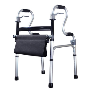 Plegable ajustable con la gente vieja pie Marco ayuda de Walker ancianos Walker - Product Image 1