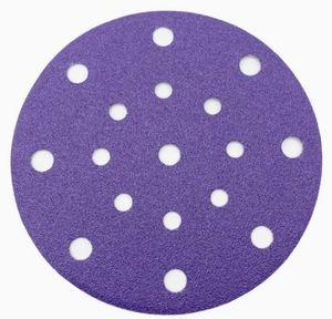 125, 5 дюймов, фиолетовая абразивная бумага - Product Image 3