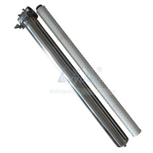 Carcasa de Filtro Simple de Acero Inoxidable SS 304 316L de 10, 20, 30, 40 Pulgadas con Filtro de Cartucho Único de 5 Micras - Product Image 6