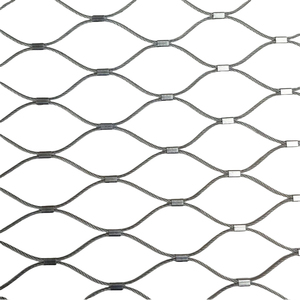 Linh hoạt thép không gỉ 304 mạ kẽm chống rơi <span class=keywords><strong>Net</strong></span> Twill dệt dây lưới Cắt Uốn cong đấm Hàn tùy chỉnh kích cỡ có sẵn - Product Image 2
