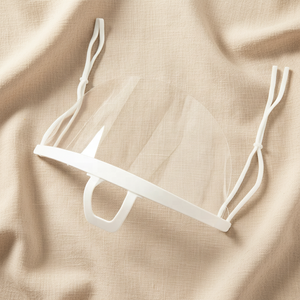 Mascarilla Facial Transparente de Material PET para Servicio de Alimentos, con Elástico para las Orejas, Disponible para OEM - Product Image 3