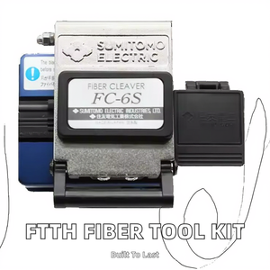Kit de Herramientas de Fibra Óptica SAIVXIAN FTTH con Medidor de Potencia SC UPC, Localizador Visual de Fallas de 10mW, Modelo FC-6S, 12V, 1 Año de Garantía - Product Image 2