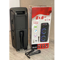 Altavoz Híbrido Qs-222 de Alta Calidad con Torres de Tubo de 15 Pulgadas, Caja de DJ