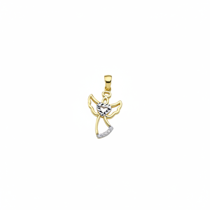 สร้อยคอจี้เทวดาสีทอง14K สร้อยคอป้องกันเสน่ห์รักนางฟ้าสำหรับผู้หญิงเครื่องประดับดีสำหรับผู้หญิงทำในตุรกี - Product Image 2
