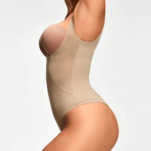 Ladymate ODM OEM Cintura <span class=keywords><strong>Tanga</strong></span> Bragas Cuerpo Fajas Mujer Control de barriga Shperwear Cintura alta Breve <span class=keywords><strong>Tanga</strong></span> Colombia <span class=keywords><strong>Body</strong></span> Shaper - Product Image 4