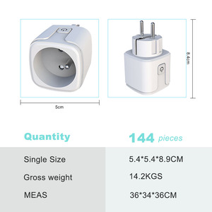 Prise intelligente FY31 <span class=keywords><strong>Tasmota</strong></span> avec Wi-Fi et commande vocale, prend en charge la personnalisation du micrologiciel ESP32-C3, sans surveillance de la consommation électrique, États-Unis - Product Image 2