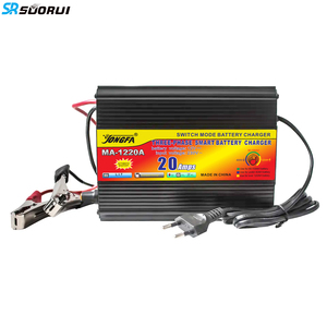 <span class=keywords><strong>Chargeur</strong></span> de batterie électrique intelligent YongFa MA-1220A 12V/<span class=keywords><strong>24V</strong></span> triphasé AGM/GEL avec port AC pour voiture et utilisation solaire (alliage d'aluminium) - Product Image 2