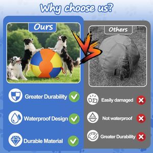 Jouets interactifs pour chiens avec sangles, pour chiens de berger australiens, chiens de bétail, chiens collie, balles pour le jeu des chiens - Product Image 3